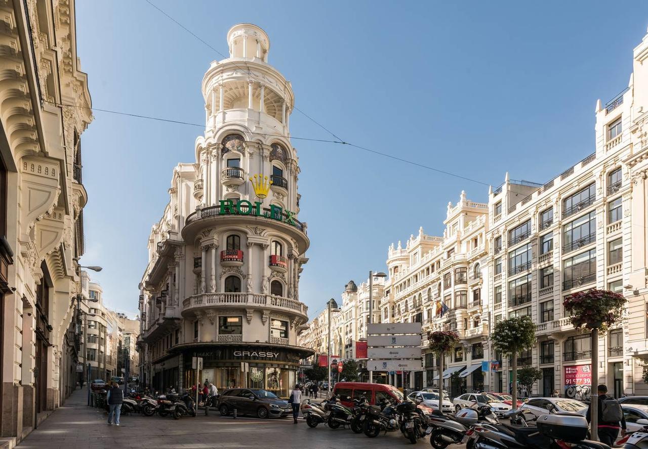 Апартаменты M&F Gran Via 3 Hab Мадрид Экстерьер фото