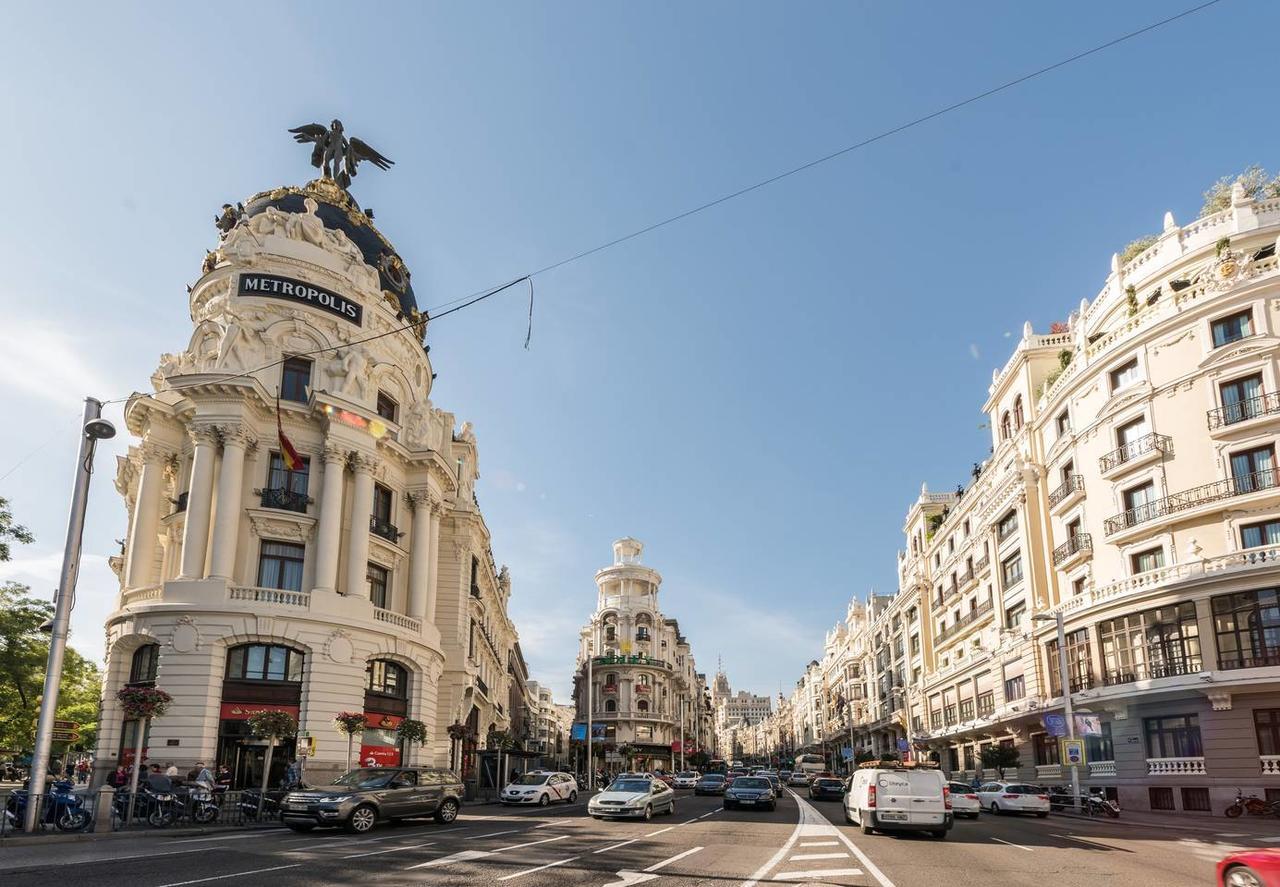 Апартаменты M&F Gran Via 3 Hab Мадрид Экстерьер фото
